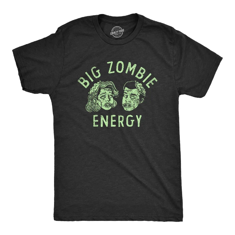 Overstock Big Zombie Energy Men's T Shirt