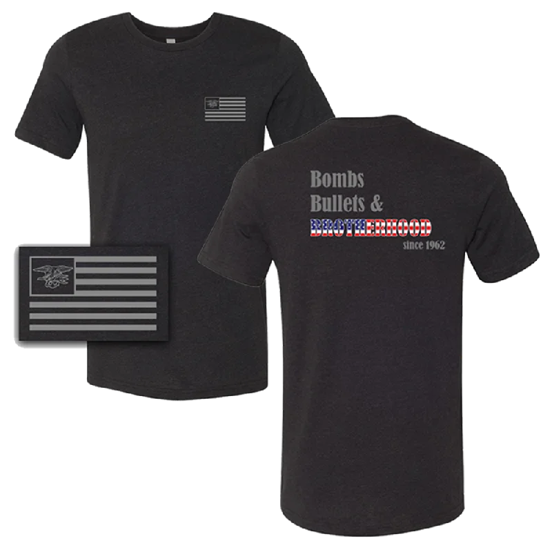 Bombs Bullets & Brotherhood T-shirt