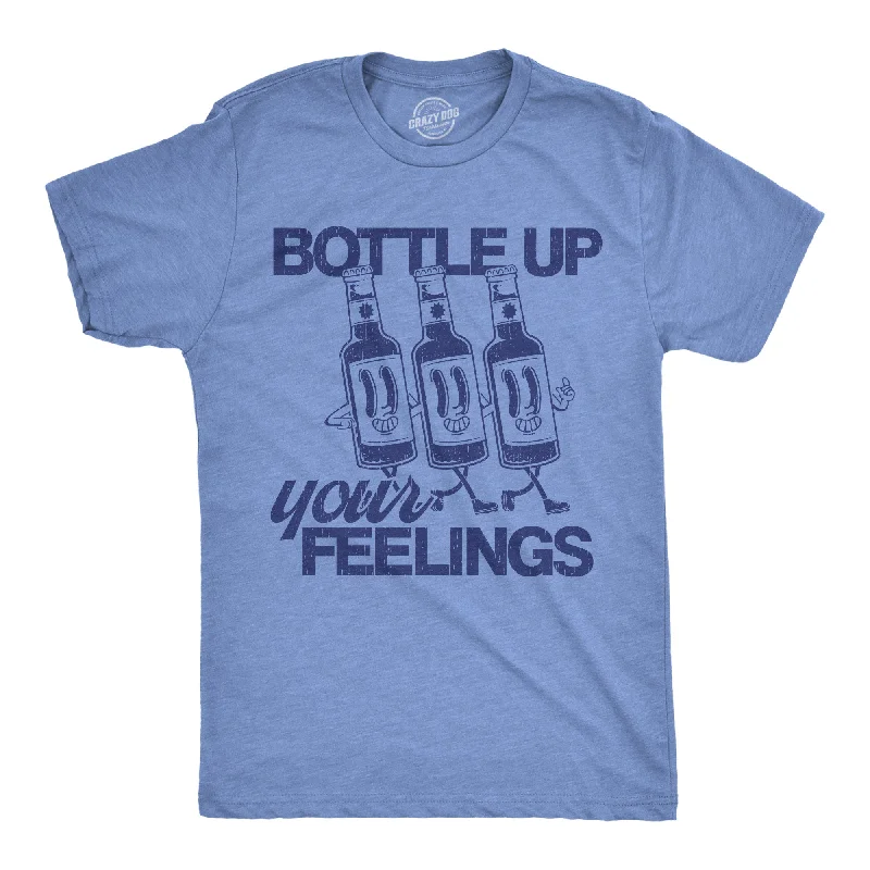 Bottle Up Your Feelings Men's T Shirt