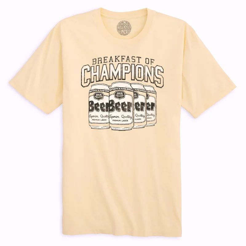 Breakfast Of Champions Organic Cotton T-shirt