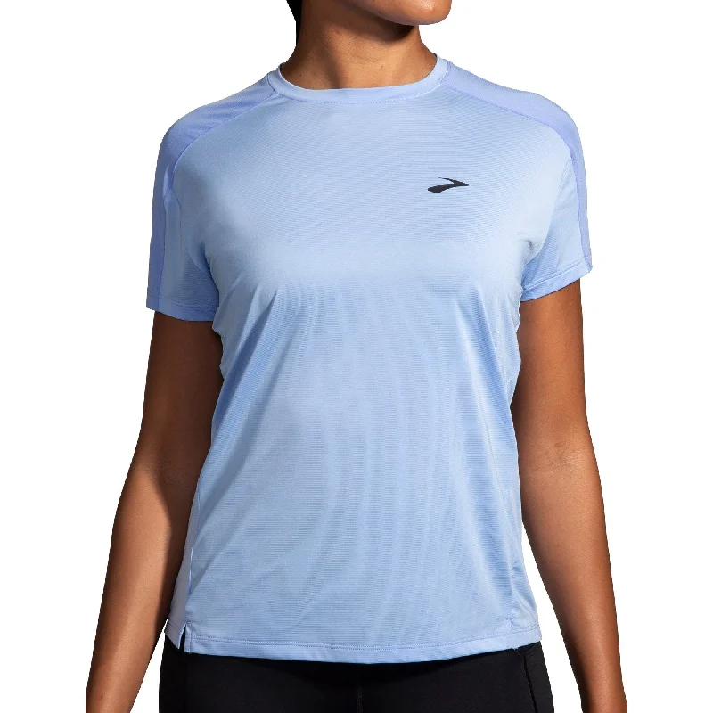 Shop Now Brooks Sprint Free 2.0 Short Sleeve Womens Running Top - Purple