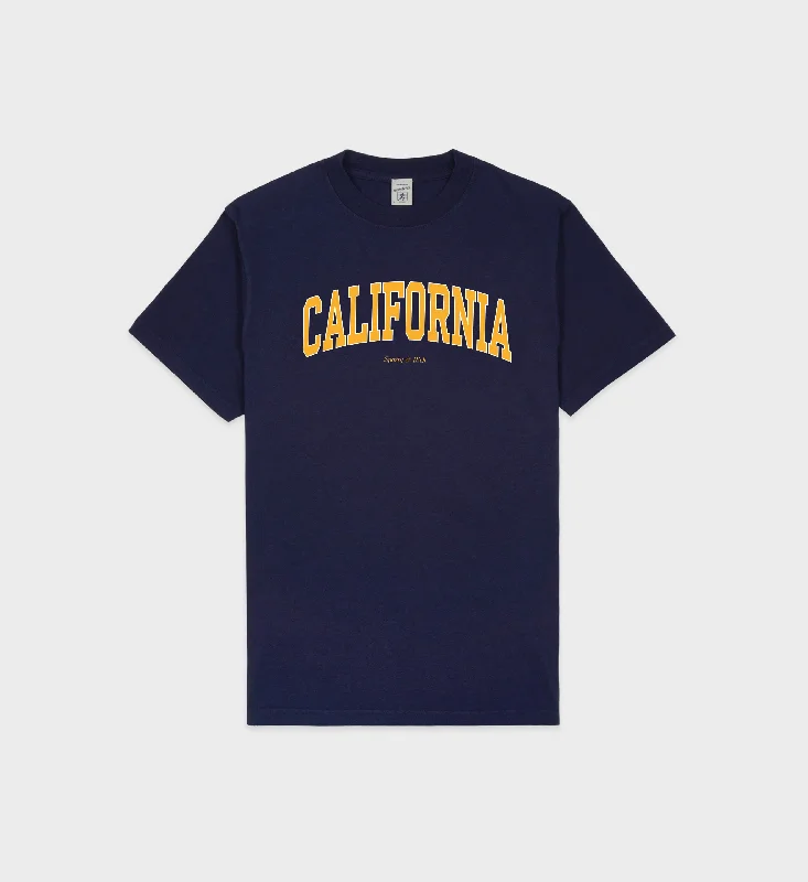 One-Day Only California T-Shirt - Navy/Gold