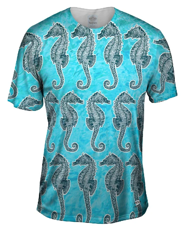 Online Only Carefree Seahorse Light Blue
