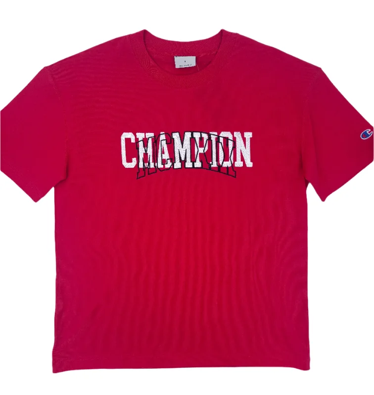 Best Bargains CHAMPION MEN'S ROCHESTER RED TEE