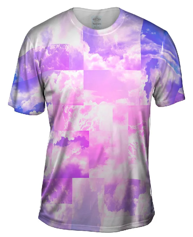 Weekend Savings Galore Cloud Collage Blue Pink