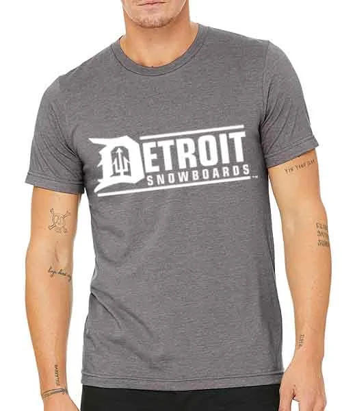 Limited Availability Detroit Snowboards logo T-Shirt