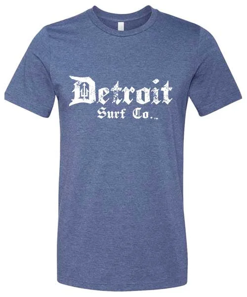 Weekend Offers That Thrill Detroit Surf Co. Classic Distressed logo T-Shirt