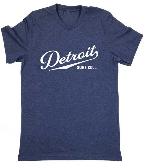 Daily Deals Detroit Surf Co. Script Logo Premium Tee