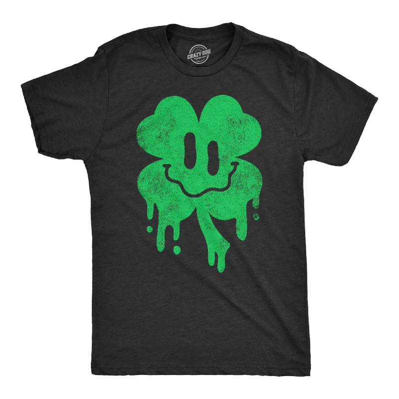 Price Break Dripping Clover Face Men's T Shirt
