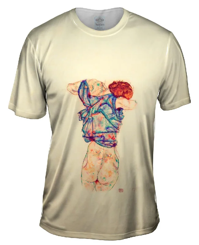 Flash Deal Egon Schiele - "Woman Undressing" (1914)