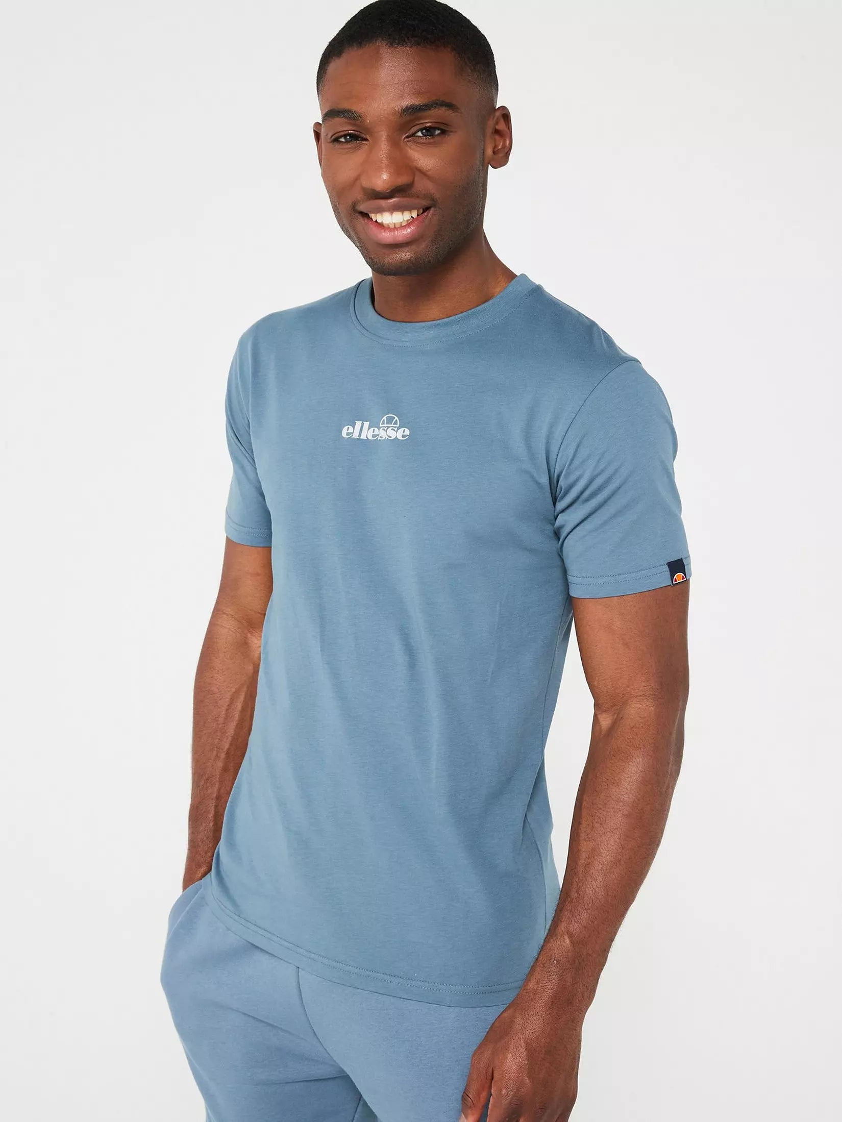 Discount Deals ELLESSE MEN'S OLLIIO BLUE TEE