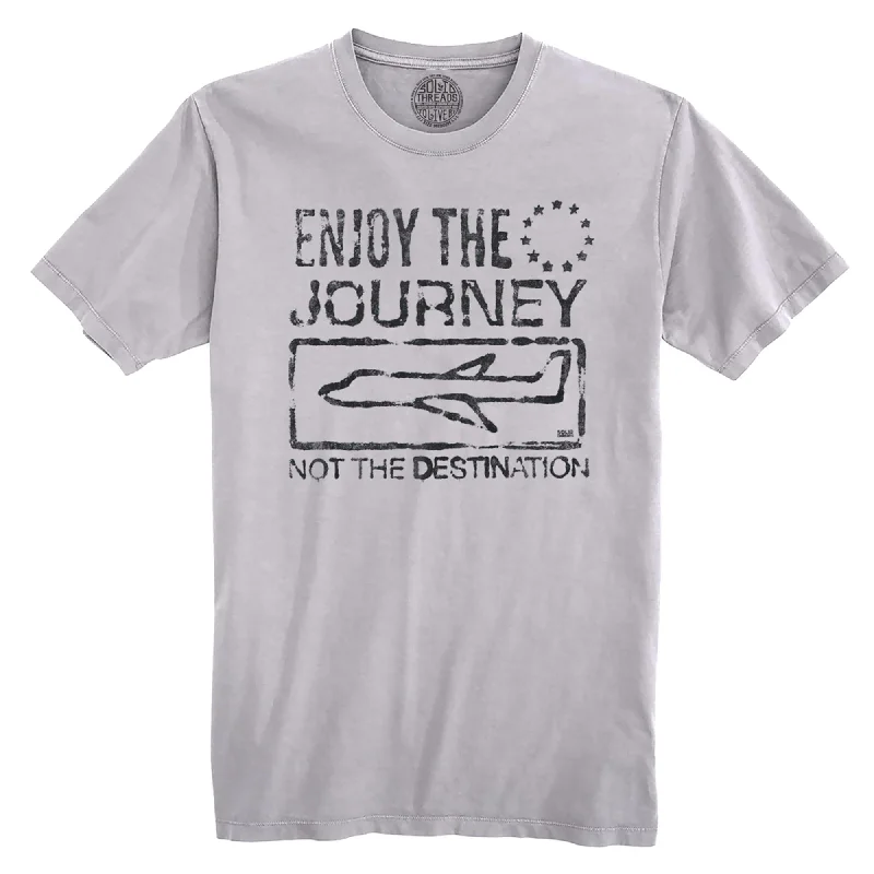 Enjoy the Journey Not The Destination Organic Cotton T-shirt