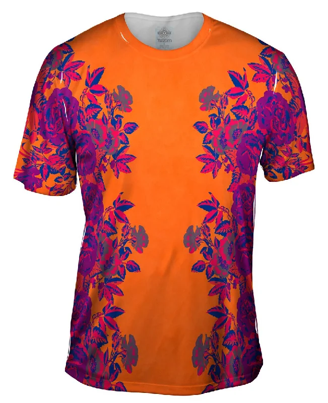 Exclusive Deal Floral Print Orange