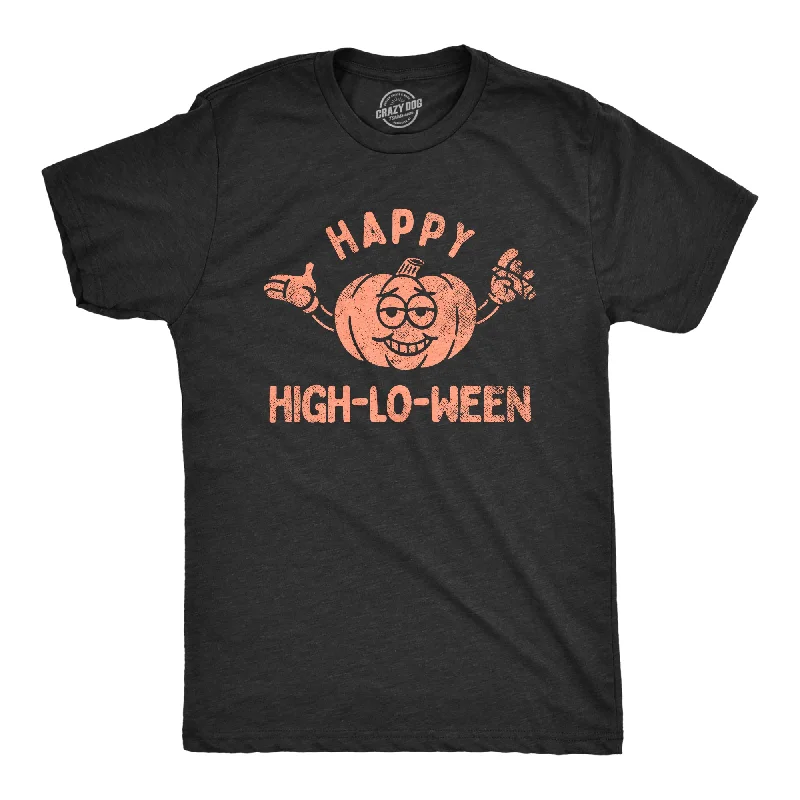 Great Deal Happy High Lo Ween Men's T Shirt