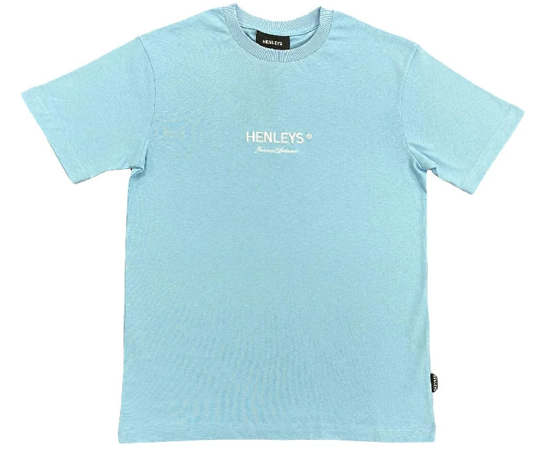 New Markdowns HENLEYS MEN'S HONOUR BLUE T-SHIRT