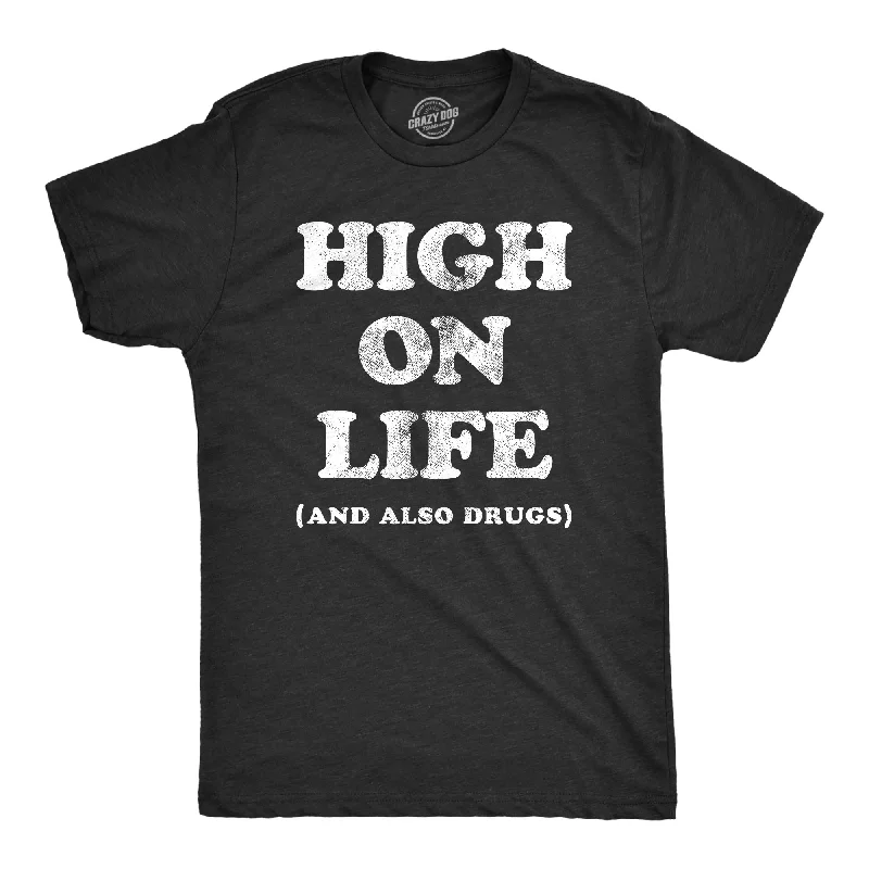 Early Access High On Life And Also Drugs Men's T Shirt