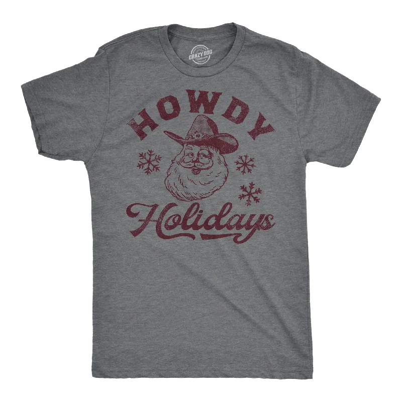 Howdy Holidays Men's T Shirt