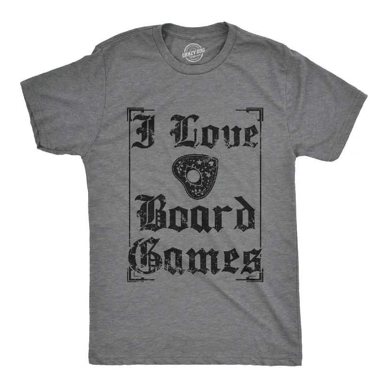 Weekend Savings Spectacle I Love Board Games Men's T Shirt
