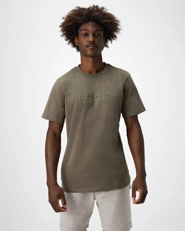 Flash Sale INSPORT MENS MARLO TEE MILITARY GREEN