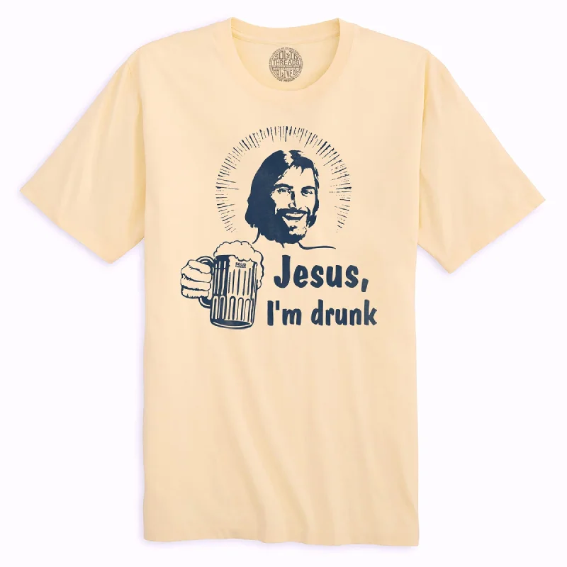 Jesus I'm Drunk Organic Cotton T-shirt