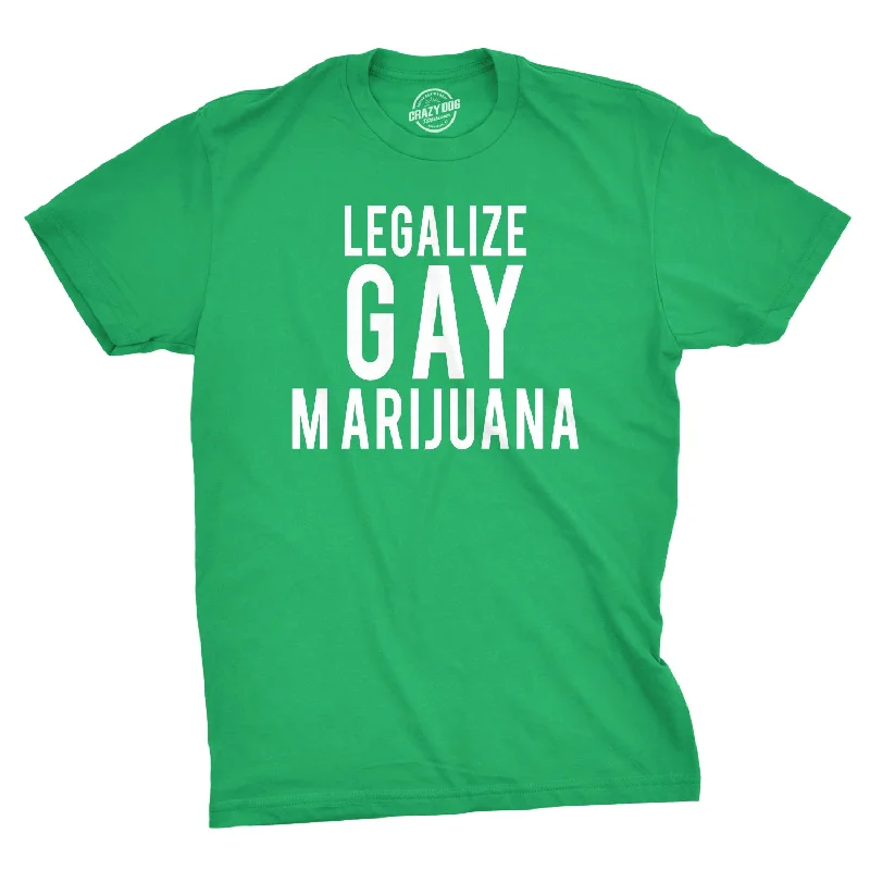 Shop Now Legalize Gay Marijuana Men's T Shirt