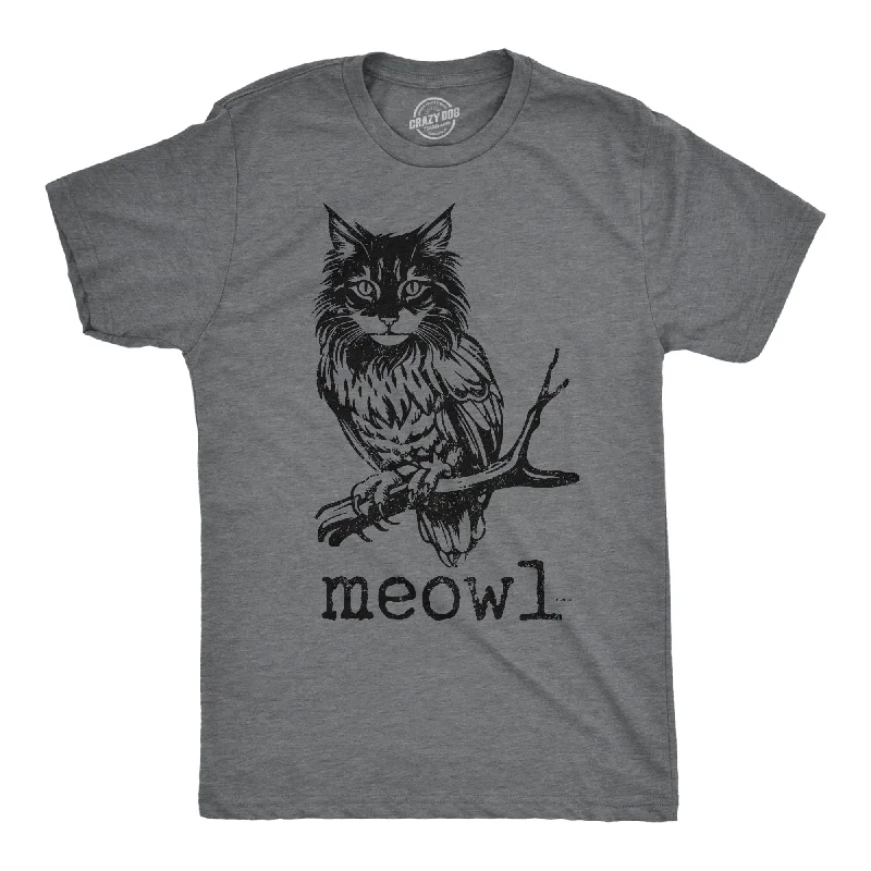 Meowl Men's T Shirt