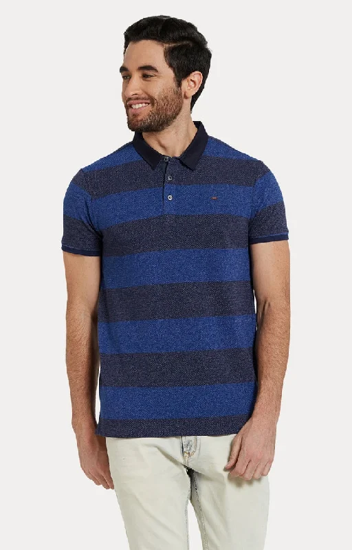 Weekend Savings Sensation Spykar Men Blue Cotton T-Shirt