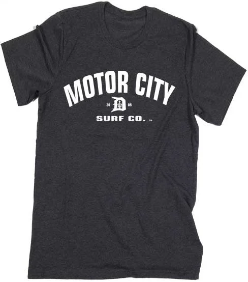 Seasonal Sale Motor City Surf Co. logo T-Shirt