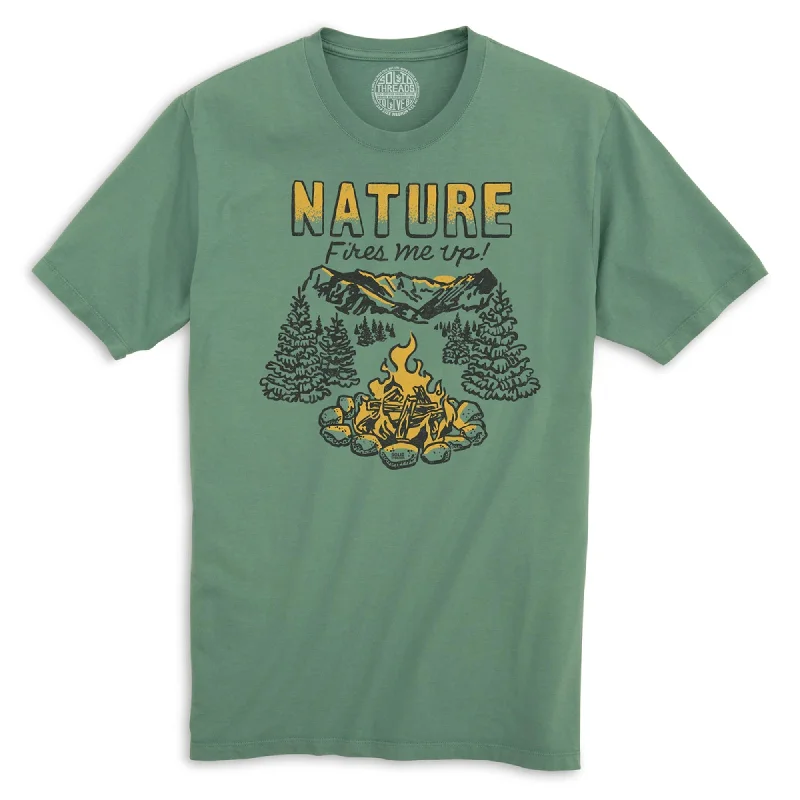 Nature Fires Me Up Organic Cotton T-shirt