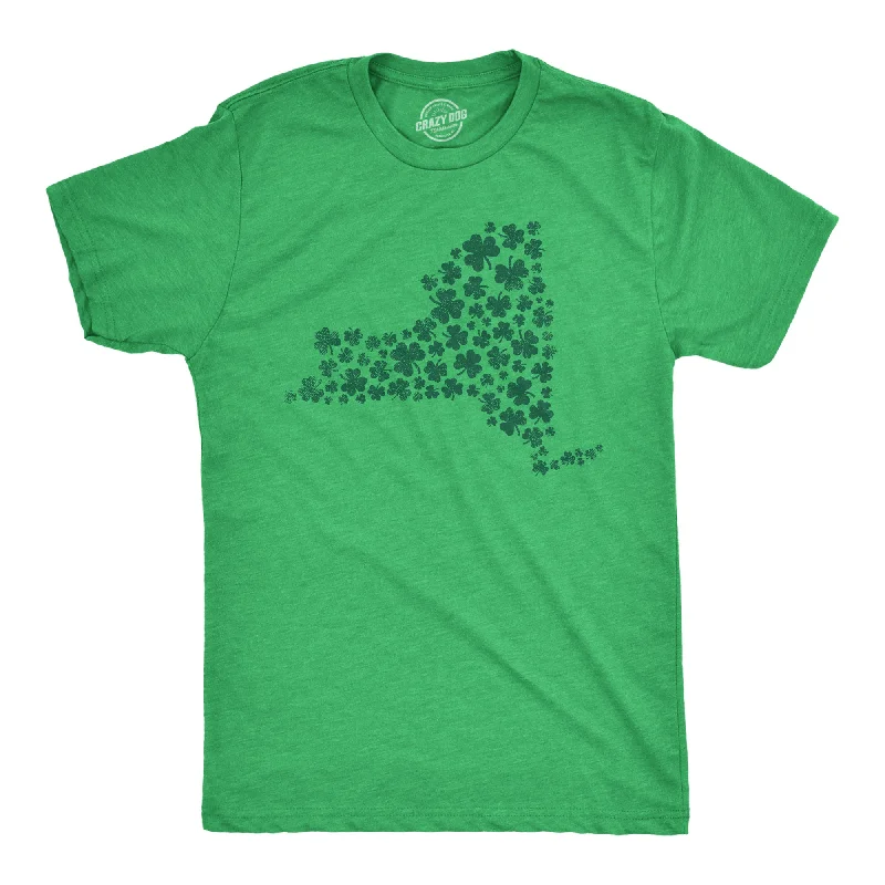Weekend Savings Spectacle New York State Clovers Men's T Shirt