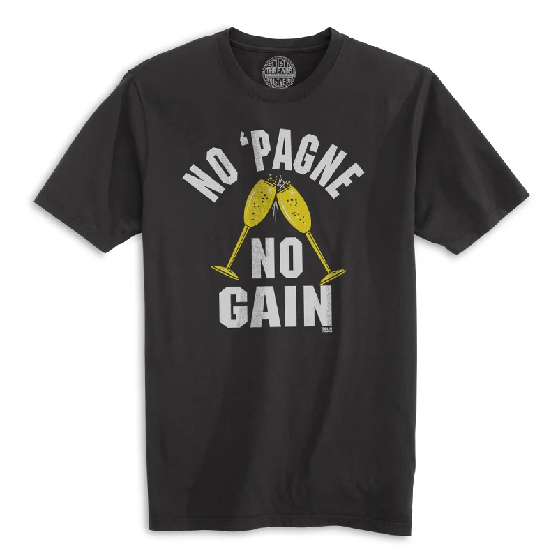 No Pagne No Gain Organic Cotton T-shirt