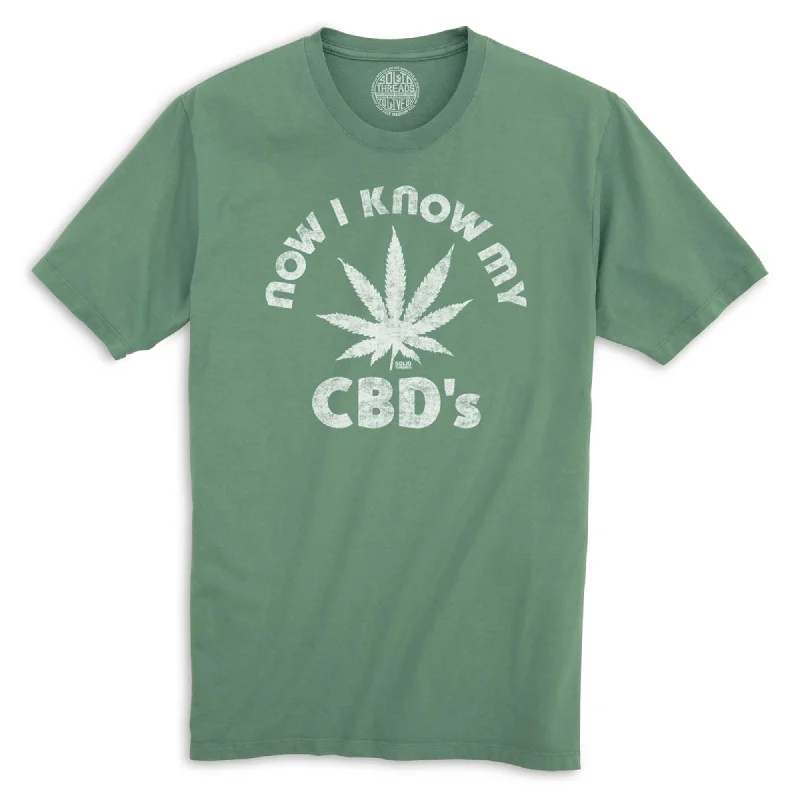 Now I Know My CBD's Organic Cotton T-shirt