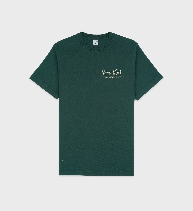 Steals and Deals NY 94 T-Shirt - Forest/Cream