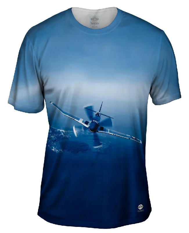 Super Sale P 51 Mustang Plane Navy