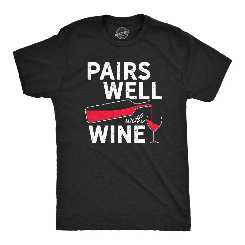 Extra Savings Pairs Well With Wine Men's T Shirt