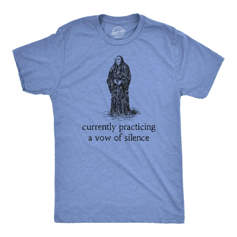 Final Offer Practicing A Vow Of Silence Men's T Shirt