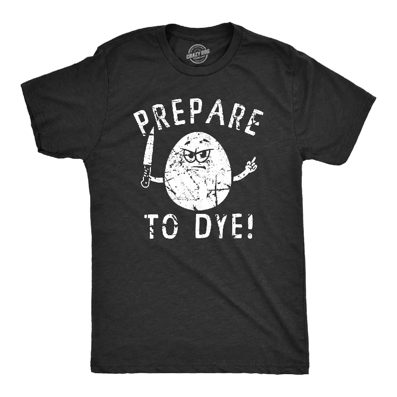 Stock Clearance Prepare To Dye Men's T Shirt