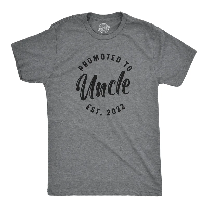 Promoted to Uncle 2022 Men's T Shirt