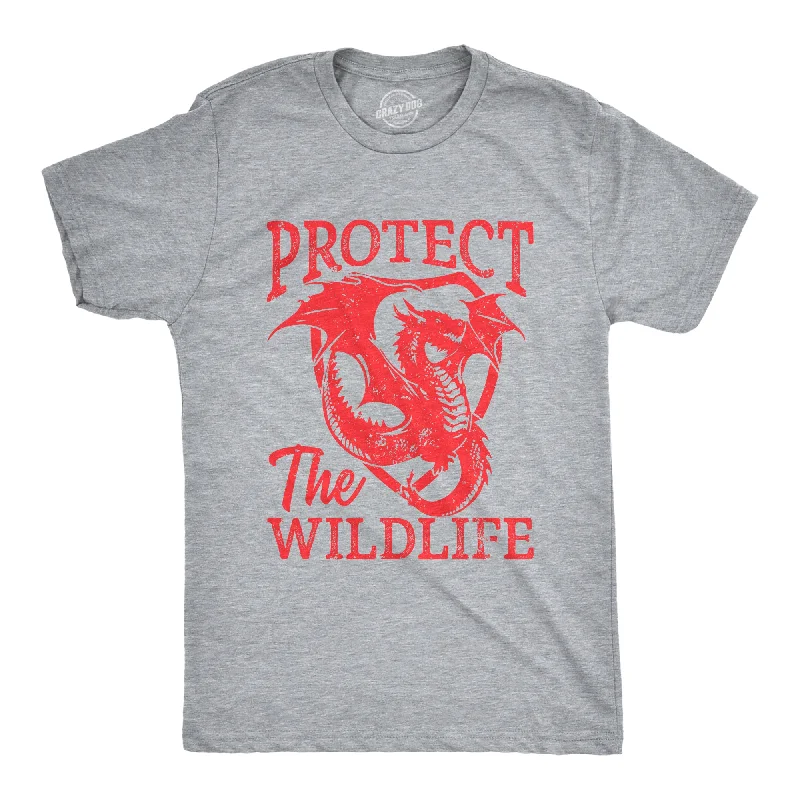 Price Slash Protect The Wildlife Dragon Men's T Shirt