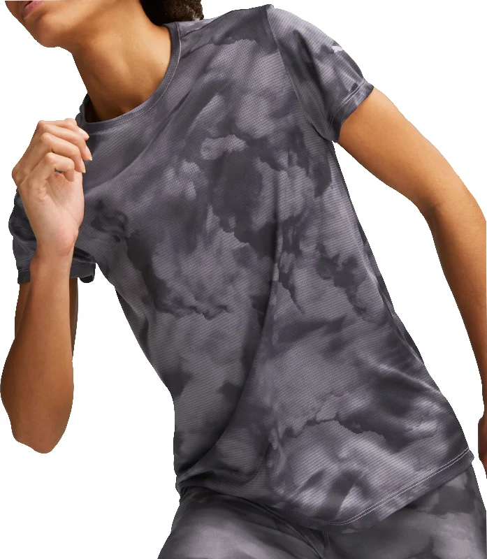 Weekend Offers That Tempt Puma Favourite Short Sleeve Womens Running Top - Black