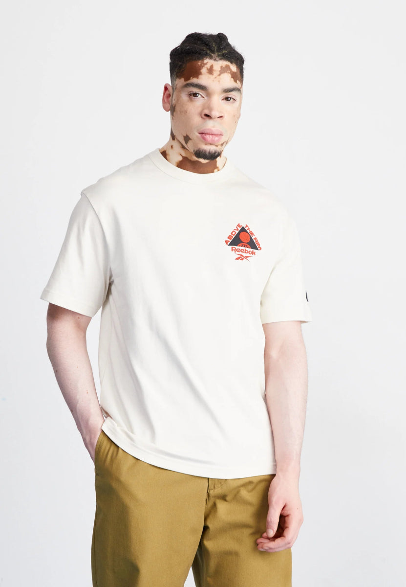 Deal Mania REEBOK MEN'S ATR HOOPWEAR CREAM TEE
