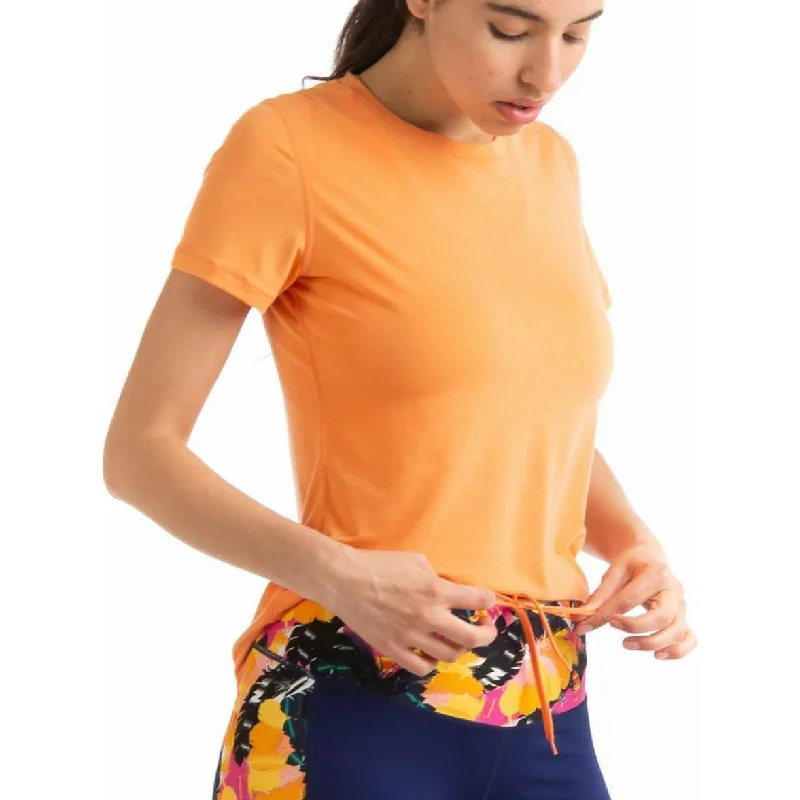 Savings Alert Ronhill Life Tencel Short Sleeve Womens Running Top - Orange