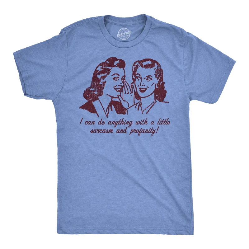 Reduced Price Sarcasm And Profanity Men's T Shirt