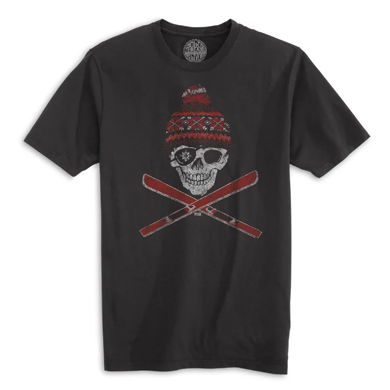 Ski Skull Organic Cotton T-shirt