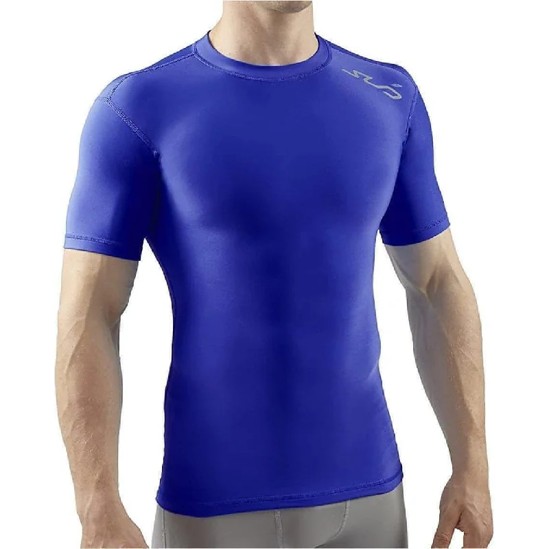 Weekend Bargains to Indulge In Sub Sports Cold Thermal Compression Baselayer Mens Top - Royal