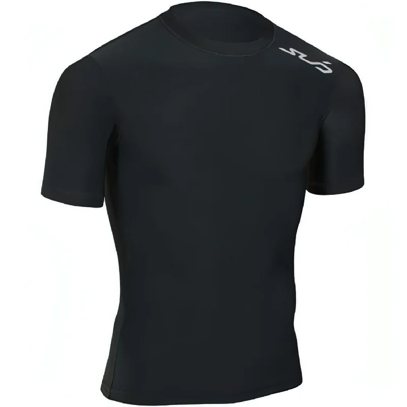 Weekend Savings Spectacular Sub Sports Cold Thermal Junior Short Sleeve Compression Top - Black