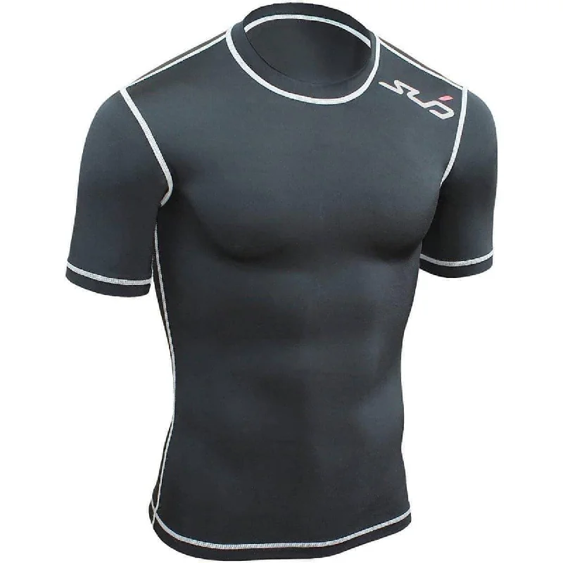 Price Reduction Sub Sports Dual All Seasons Short Sleeve Junior Compression Top - Black