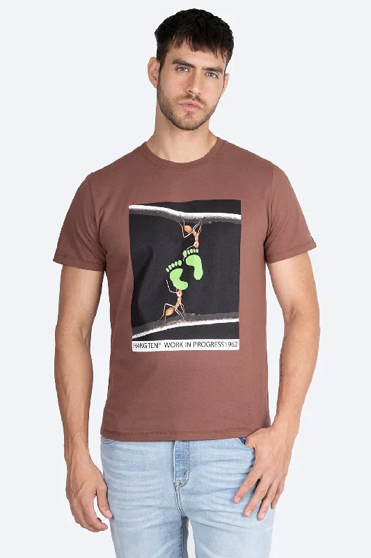 Online Exclusive T-shirt estampada hormigas