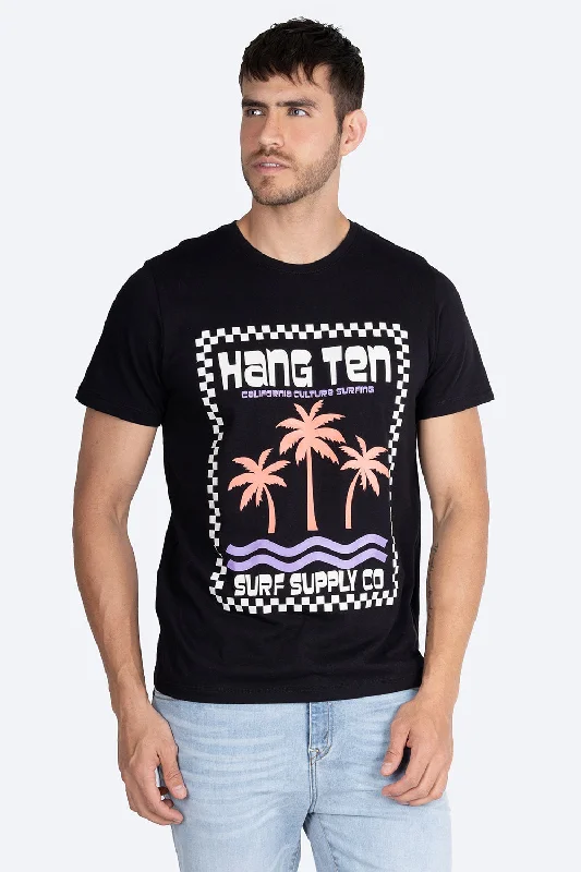 Limited Quantity T-shirt estampada palmeras