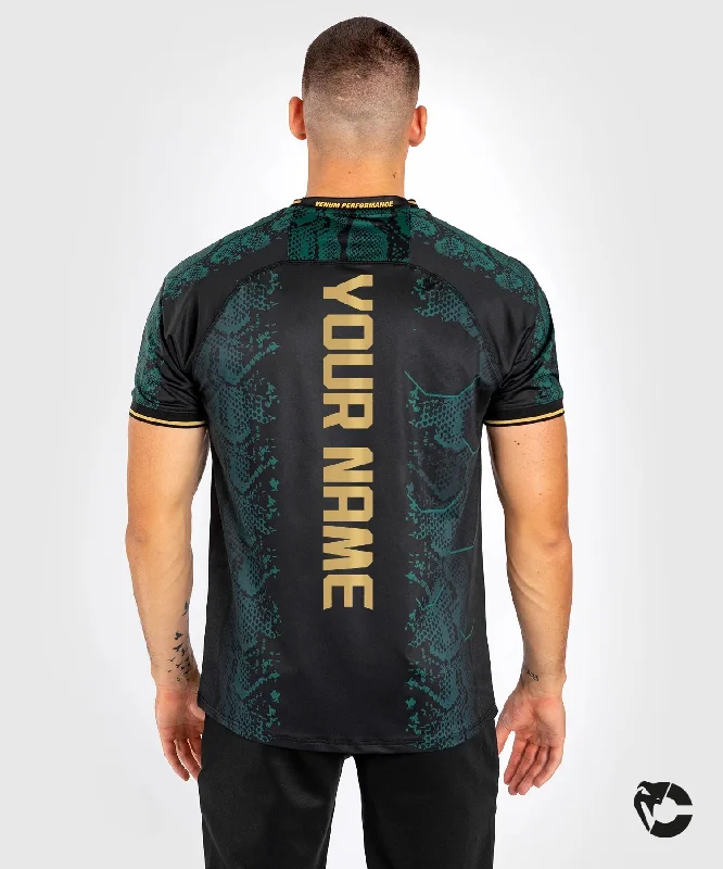 Exclusive Offers UFC Adrenaline by Venum Personalized Authentic Fight Night Men’s Jersey  - Emerald Edition -  Green/Black/Gold